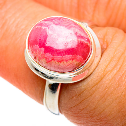 Rhodochrosite Rings handcrafted by Ana Silver Co - RING84646
