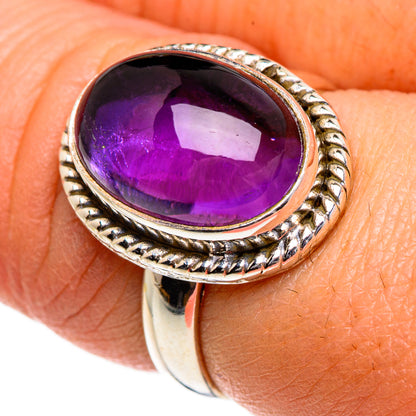 Amethyst Rings handcrafted by Ana Silver Co - RING84647