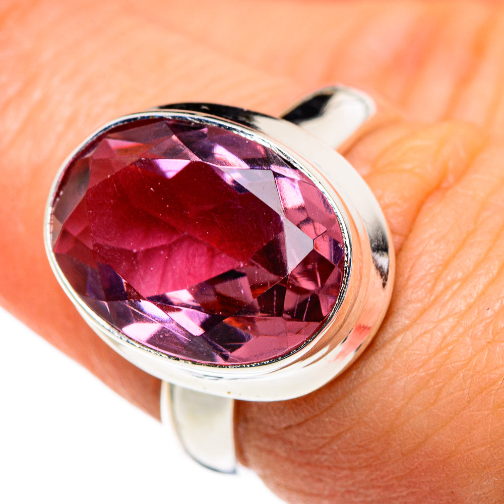 Color Change Alexandrite (lab.) Rings handcrafted by Ana Silver Co - RING84648
