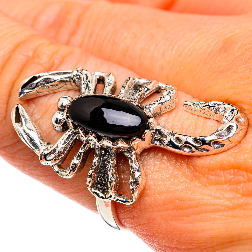 Black Onyx Rings handcrafted by Ana Silver Co - RING84650