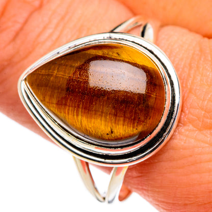 Tiger Eye Rings handcrafted by Ana Silver Co - RING84676