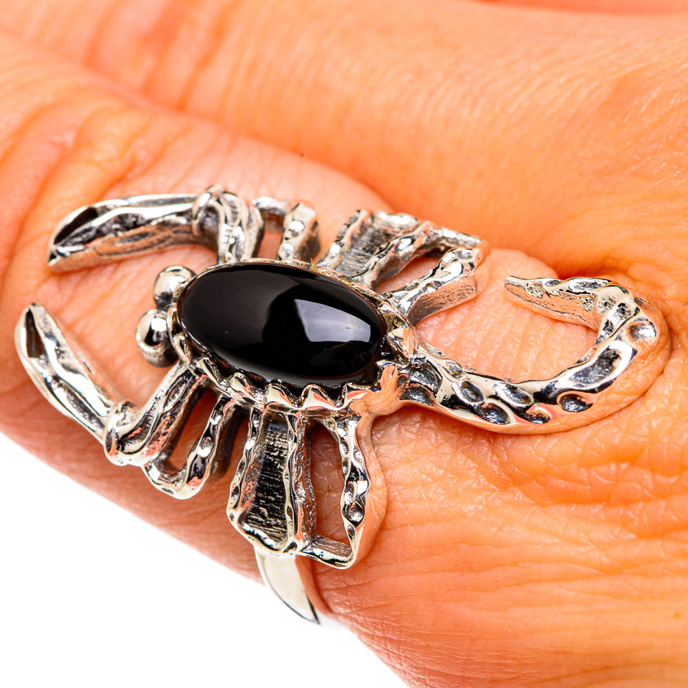 Black Onyx Rings handcrafted by Ana Silver Co - RING84688