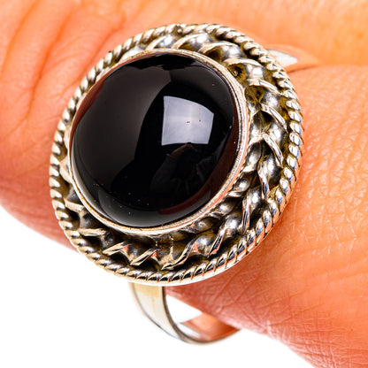 Black Onyx Rings handcrafted by Ana Silver Co - RING84689