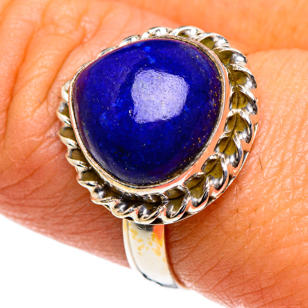 Lapis Lazuli Rings handcrafted by Ana Silver Co - RING84698