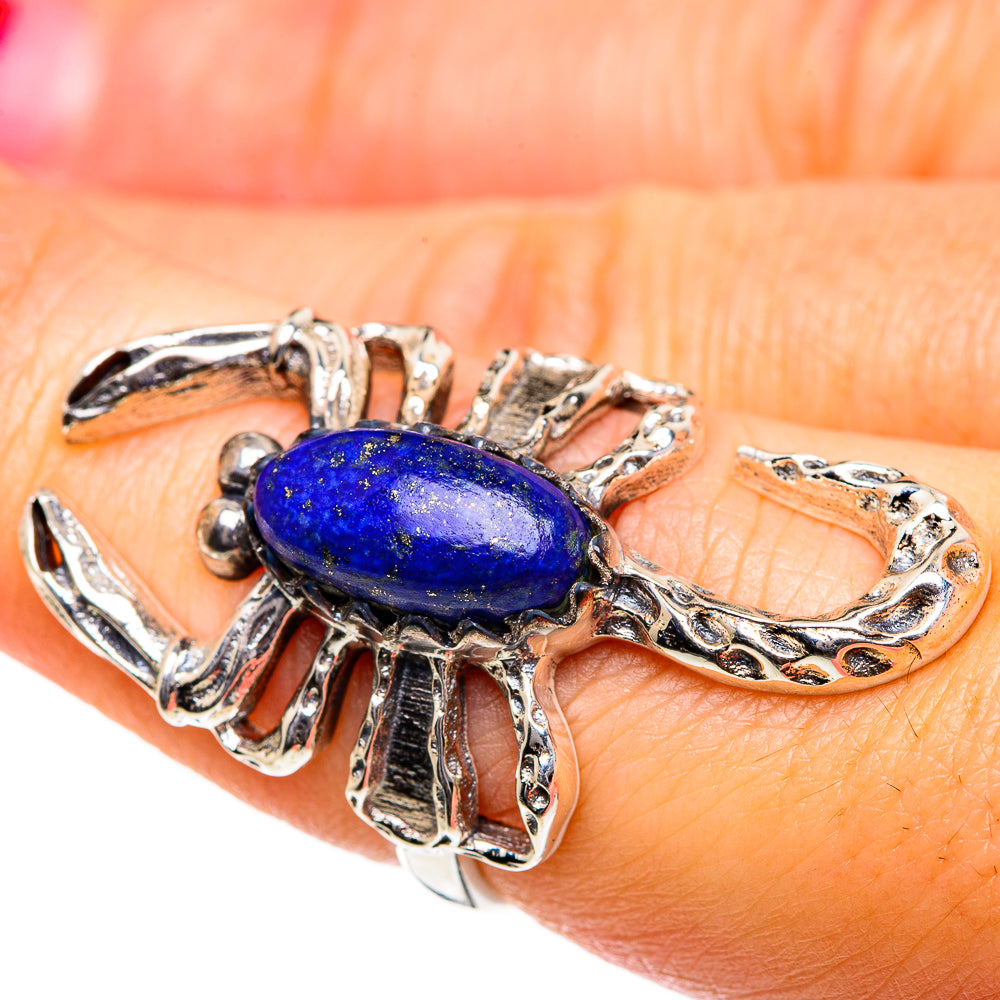 Lapis Lazuli Rings handcrafted by Ana Silver Co - RING84702
