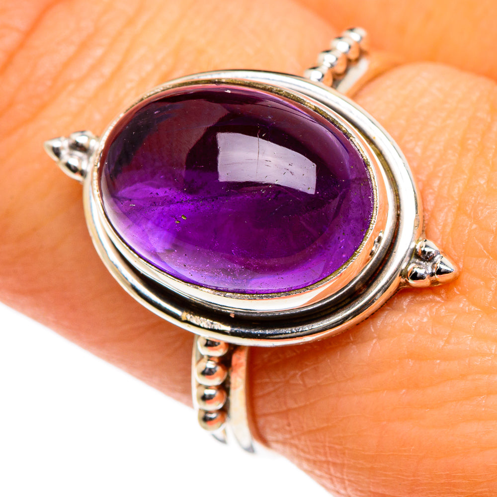 Amethyst Rings handcrafted by Ana Silver Co - RING84721