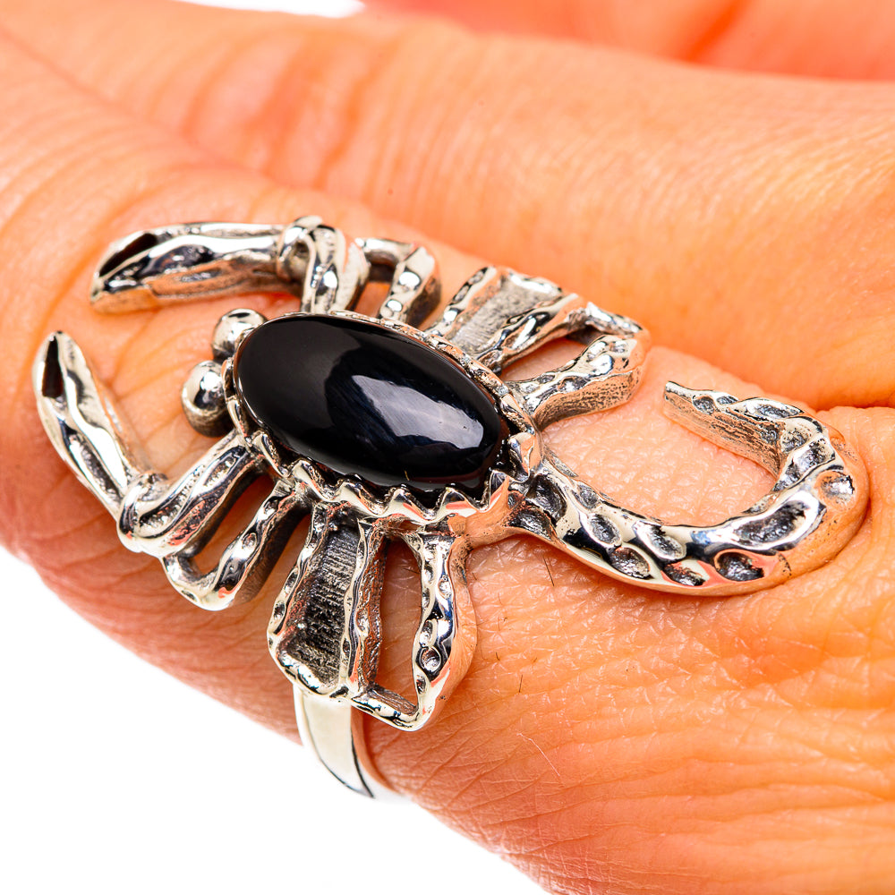 Black Onyx Rings handcrafted by Ana Silver Co - RING84724