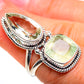 Prehnite, Green Amethyst Rings handcrafted by Ana Silver Co - RING84729
