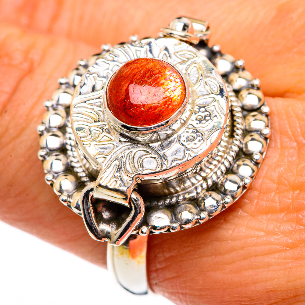 Sunstone Rings handcrafted by Ana Silver Co - RING84733