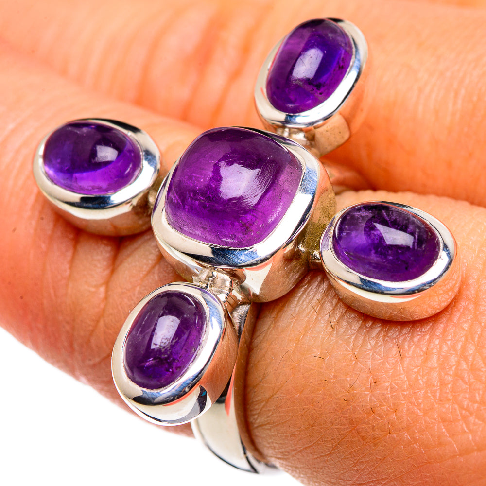 Amethyst Rings handcrafted by Ana Silver Co - RING84737
