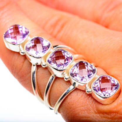 Amethyst Rings handcrafted by Ana Silver Co - RING84738