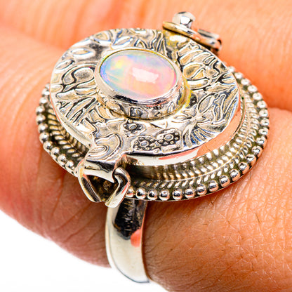 Ethiopian Opal Rings handcrafted by Ana Silver Co - RING84742