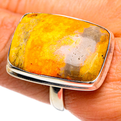 Bumble Bee Jasper Rings handcrafted by Ana Silver Co - RING84744
