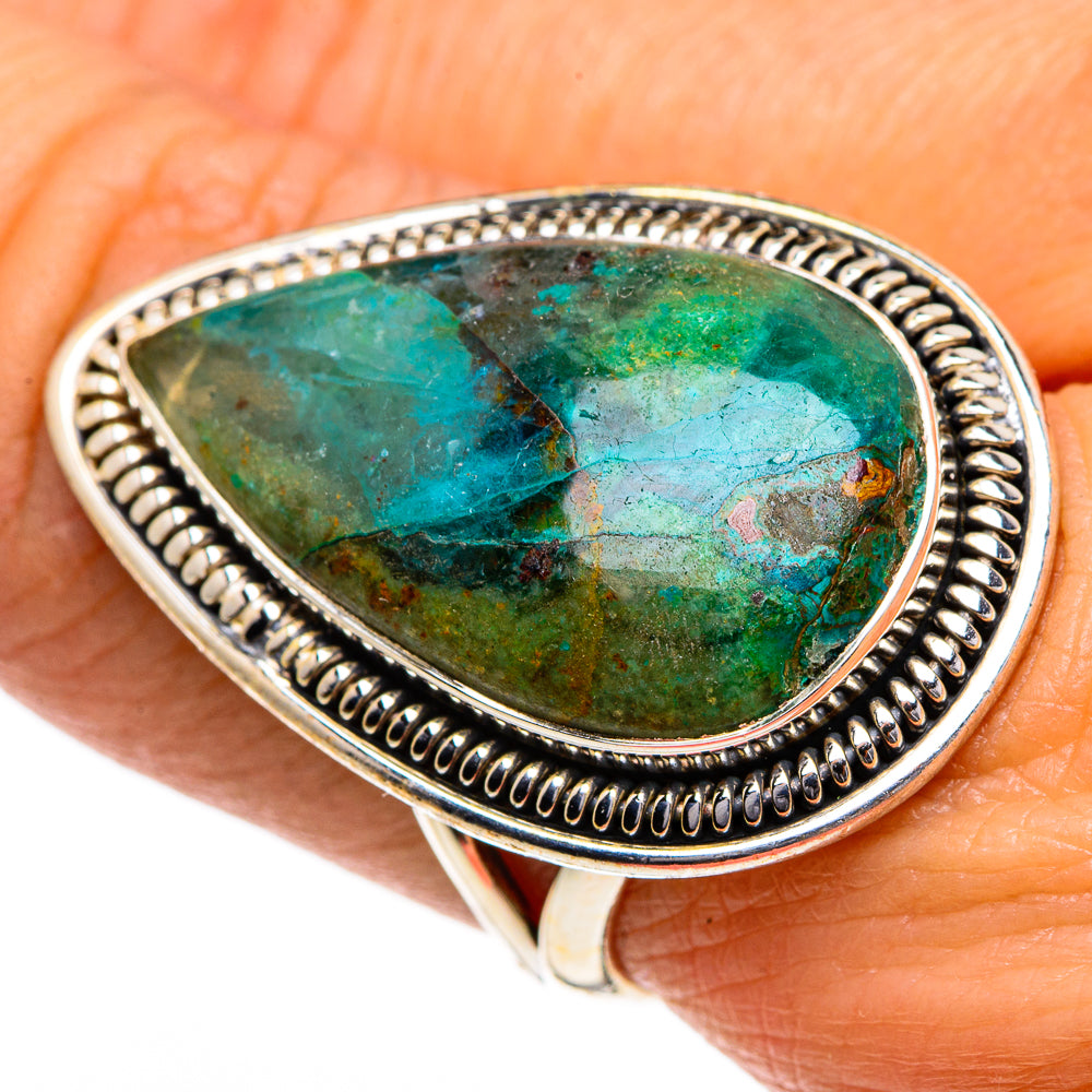 Peruvian Opal Rings handcrafted by Ana Silver Co - RING84749
