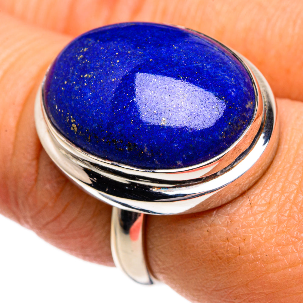 Lapis Lazuli Rings handcrafted by Ana Silver Co - RING84750