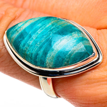 Amazonite Rings handcrafted by Ana Silver Co - RING84755