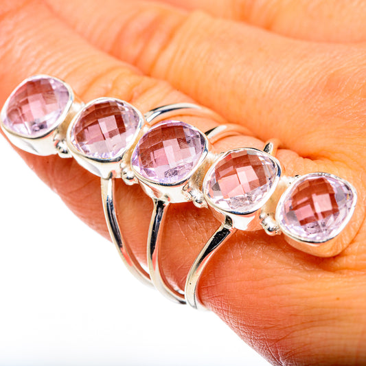 Kunzite Rings handcrafted by Ana Silver Co - RING84763