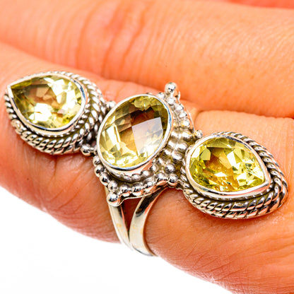 Citrine Rings handcrafted by Ana Silver Co - RING84769