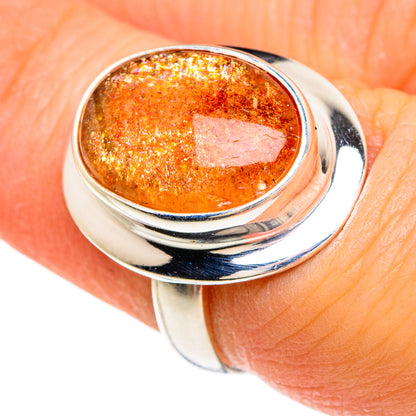 Sunstone Rings handcrafted by Ana Silver Co - RING84800