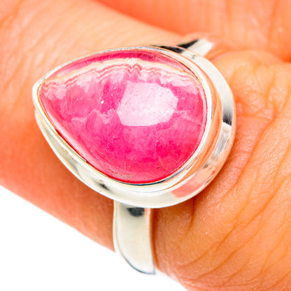 Rhodochrosite Rings handcrafted by Ana Silver Co - RING84802
