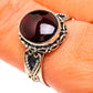Garnet Rings handcrafted by Ana Silver Co - RING84807