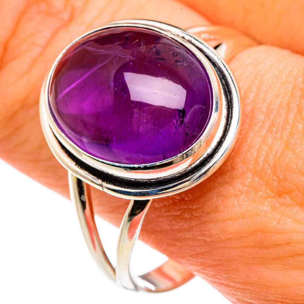 Amethyst Rings handcrafted by Ana Silver Co - RING84810