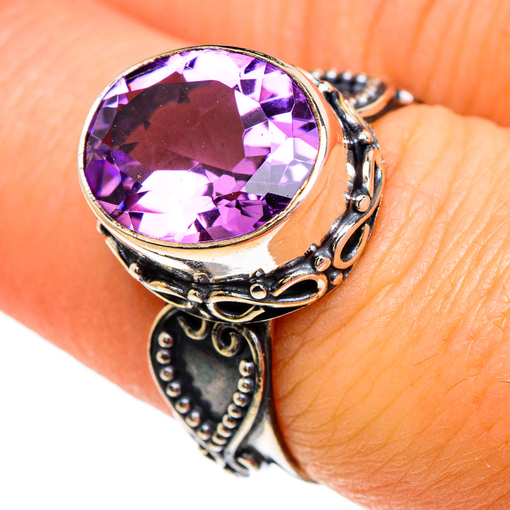 Amethyst Rings handcrafted by Ana Silver Co - RING84811
