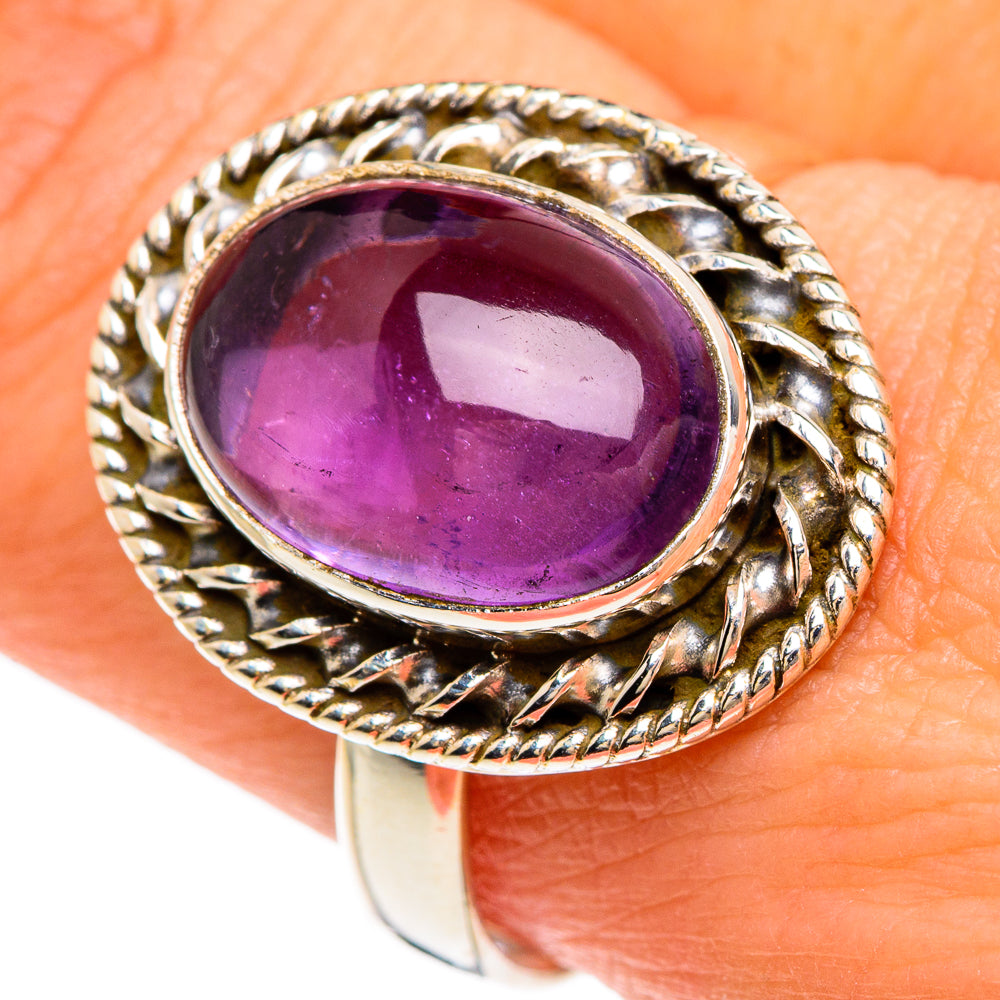 Amethyst Rings handcrafted by Ana Silver Co - RING84812