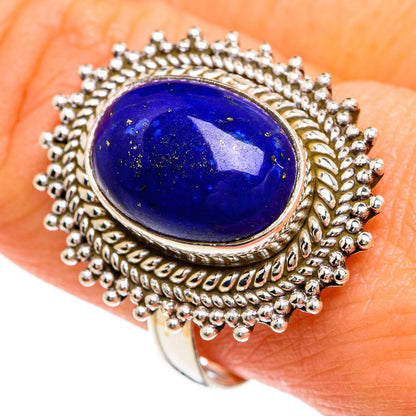 Lapis Lazuli Rings handcrafted by Ana Silver Co - RING84841