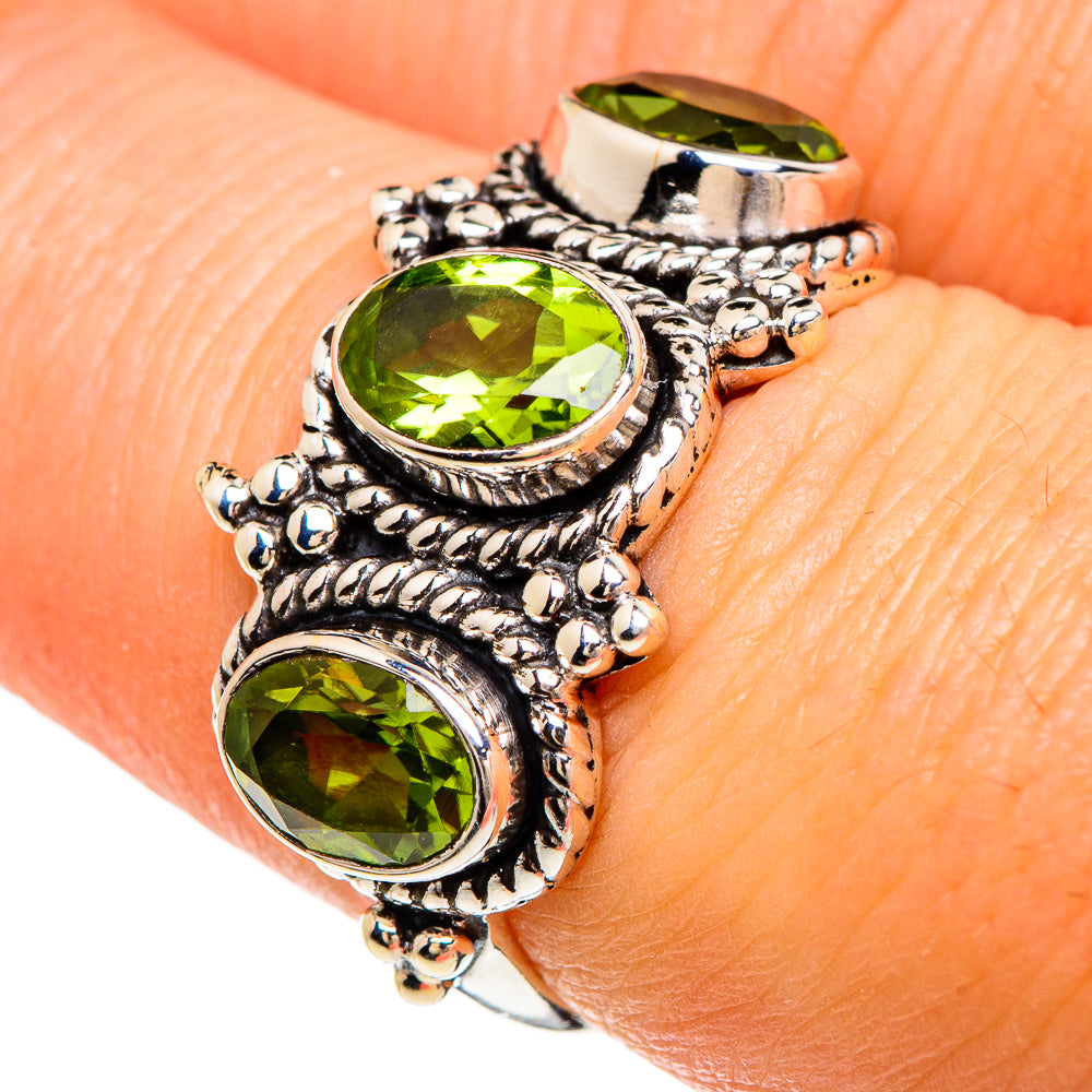Peridot Rings handcrafted by Ana Silver Co - RING84843