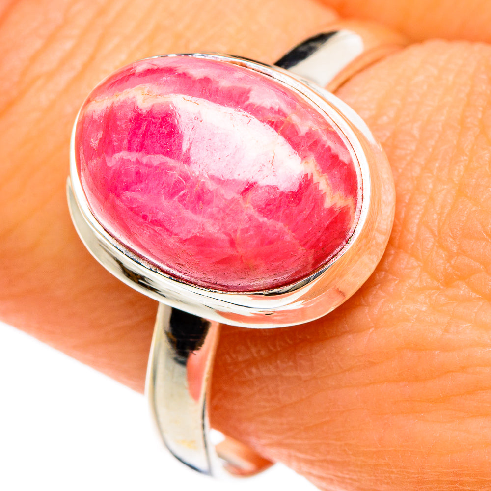 Rhodochrosite Rings handcrafted by Ana Silver Co - RING84855