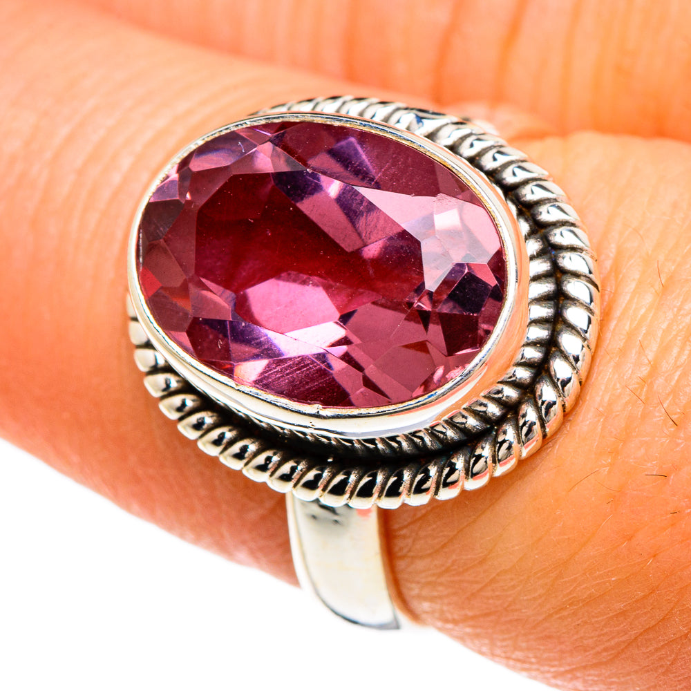 Color Change Alexandrite (lab.) Rings handcrafted by Ana Silver Co - RING84862