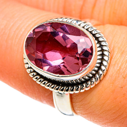 Color Change Alexandrite (lab.) Rings handcrafted by Ana Silver Co - RING84862