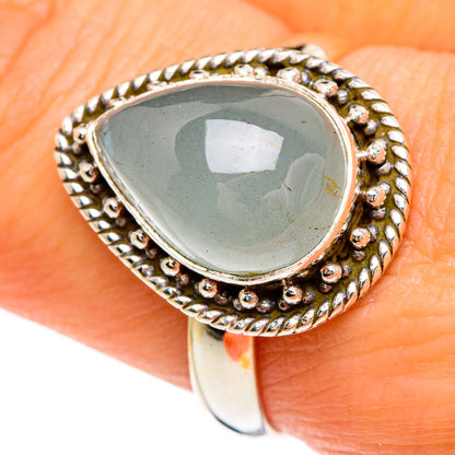Aquamarine Rings handcrafted by Ana Silver Co - RING84877