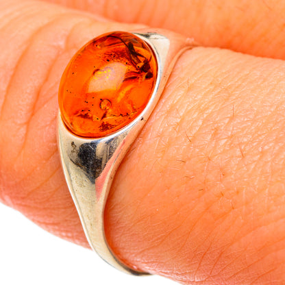Baltic Amber Rings handcrafted by Ana Silver Co - RING84901