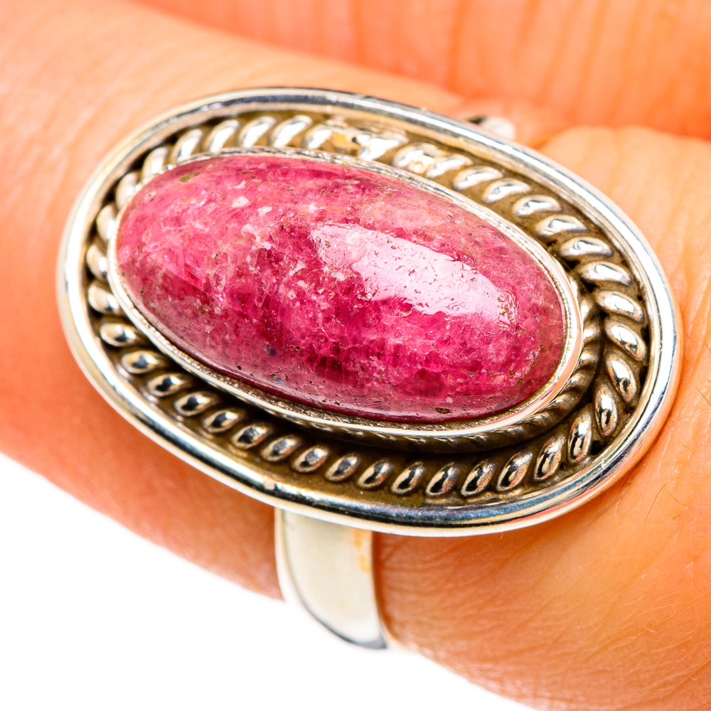 Thulite Rings handcrafted by Ana Silver Co - RING84906