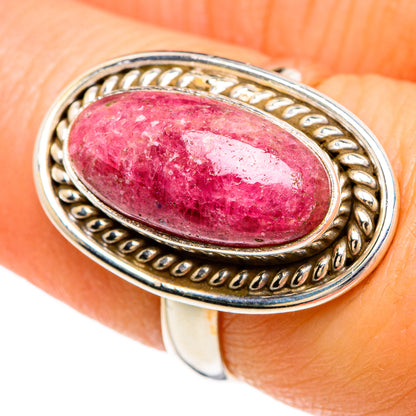Thulite Rings handcrafted by Ana Silver Co - RING84906