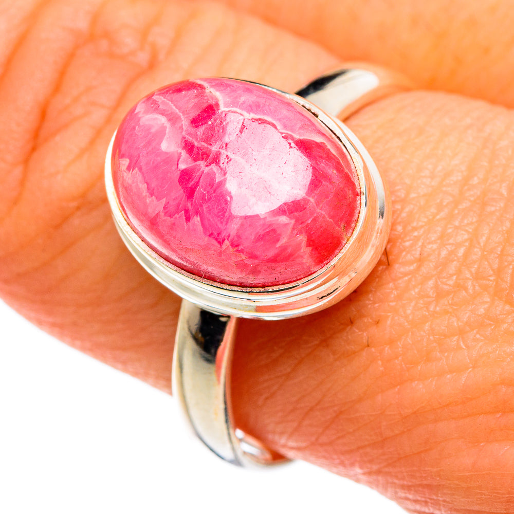 Rhodochrosite Rings handcrafted by Ana Silver Co - RING84907
