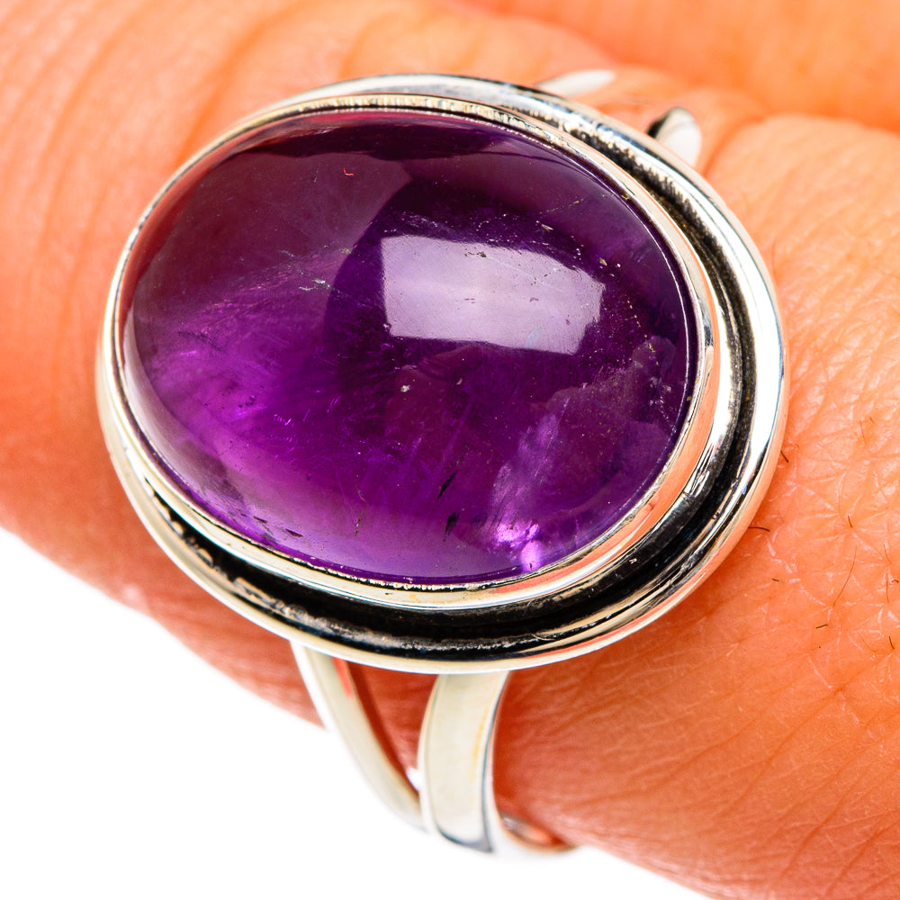 Amethyst Rings handcrafted by Ana Silver Co - RING84910