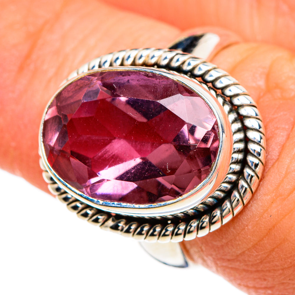 Color Change Alexandrite (lab.) Rings handcrafted by Ana Silver Co - RING84911