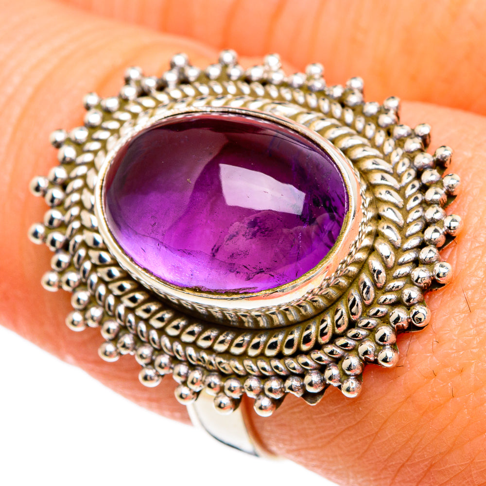Amethyst Rings handcrafted by Ana Silver Co - RING84912