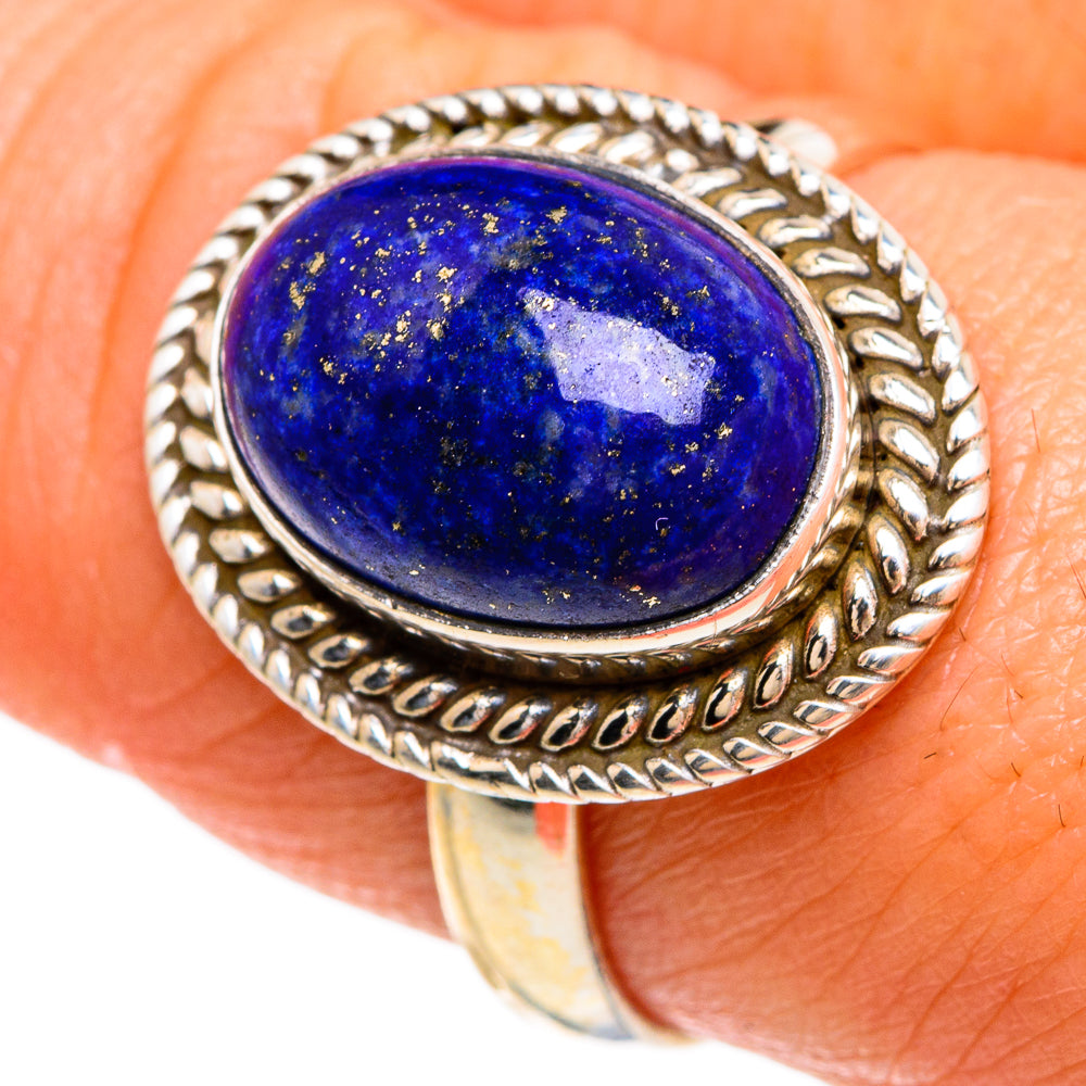 Lapis Lazuli Rings handcrafted by Ana Silver Co - RING84929
