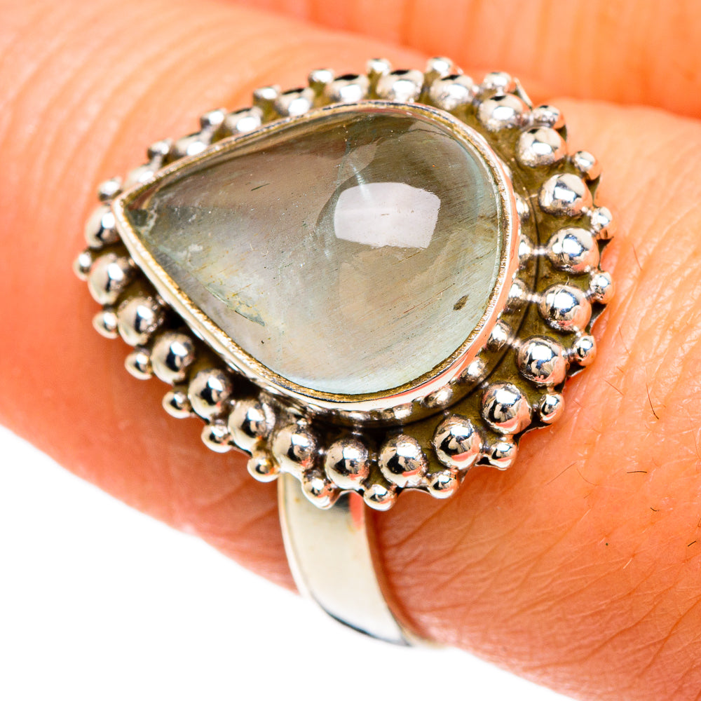 Aquamarine Rings handcrafted by Ana Silver Co - RING84934