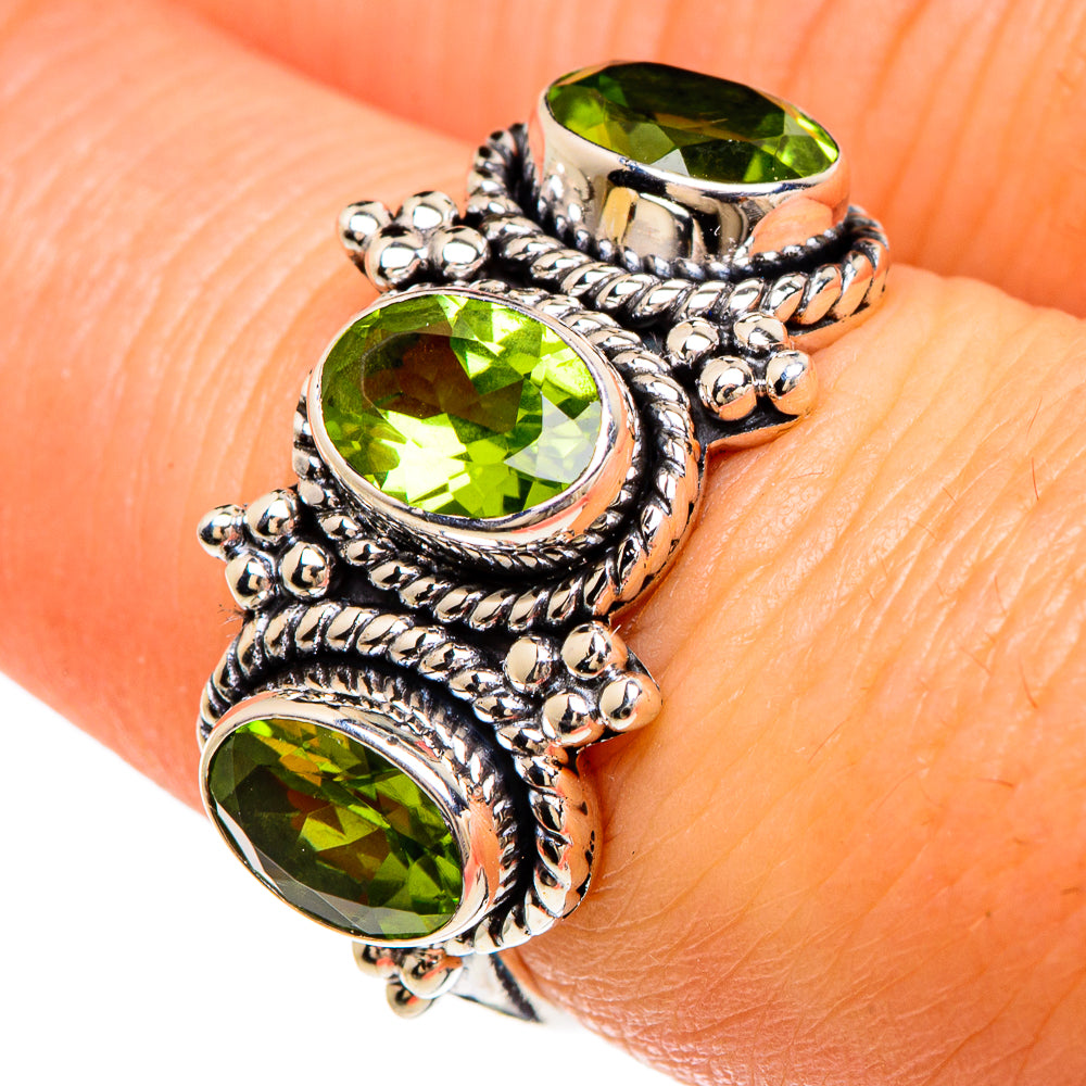 Peridot Rings handcrafted by Ana Silver Co - RING84937