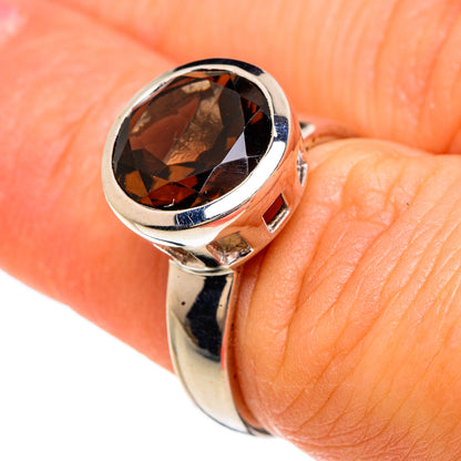 Smoky Quartz Rings handcrafted by Ana Silver Co - RING84943