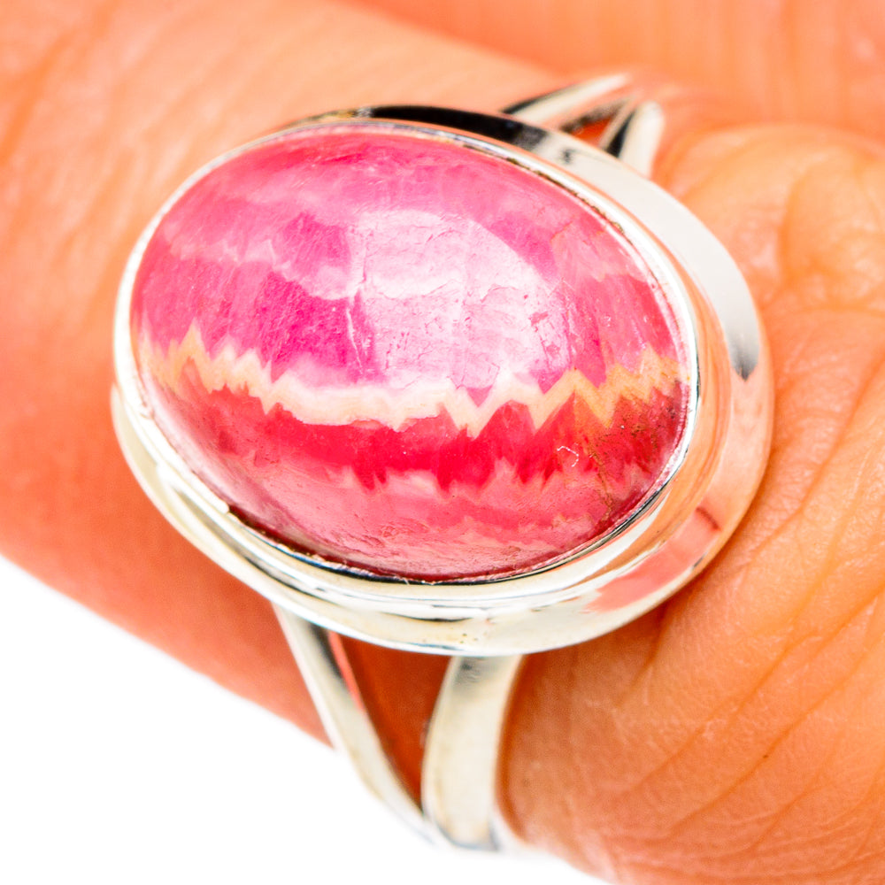 Rhodochrosite Rings handcrafted by Ana Silver Co - RING84951