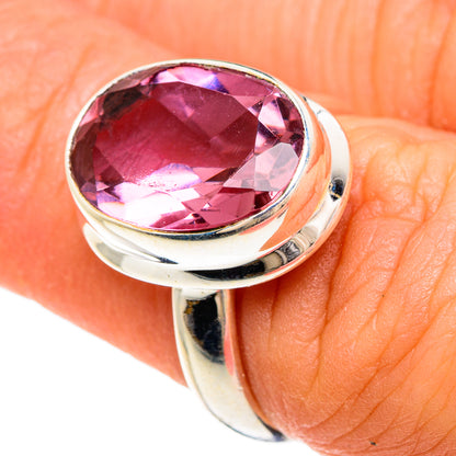 Color Change Alexandrite (lab.) Rings handcrafted by Ana Silver Co - RING84956