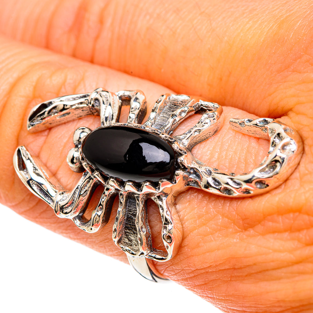 Black Onyx Rings handcrafted by Ana Silver Co - RING84958