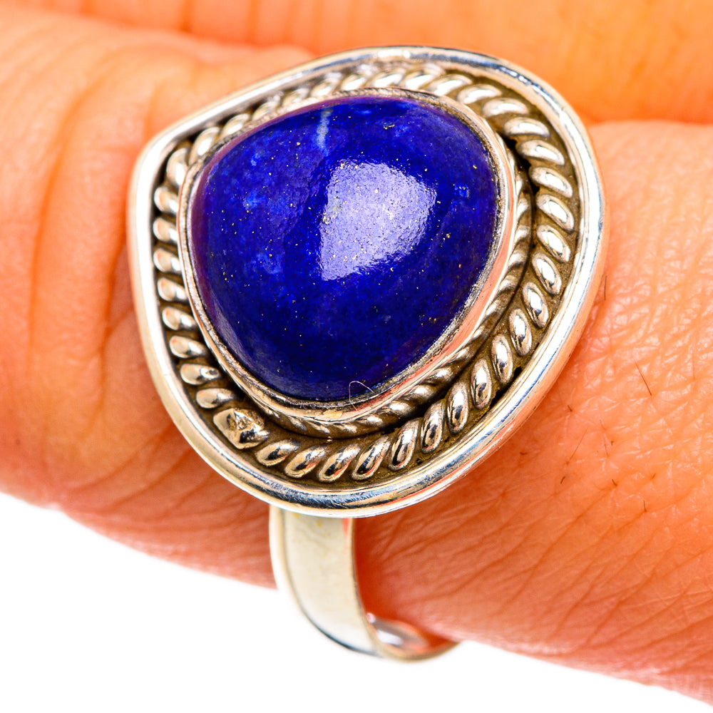 Lapis Lazuli Rings handcrafted by Ana Silver Co - RING84973
