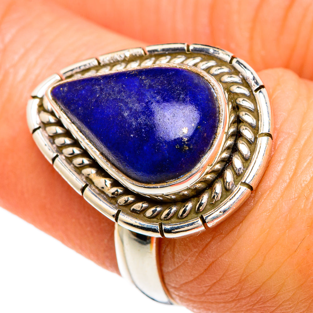 Lapis Lazuli Rings handcrafted by Ana Silver Co - RING84976